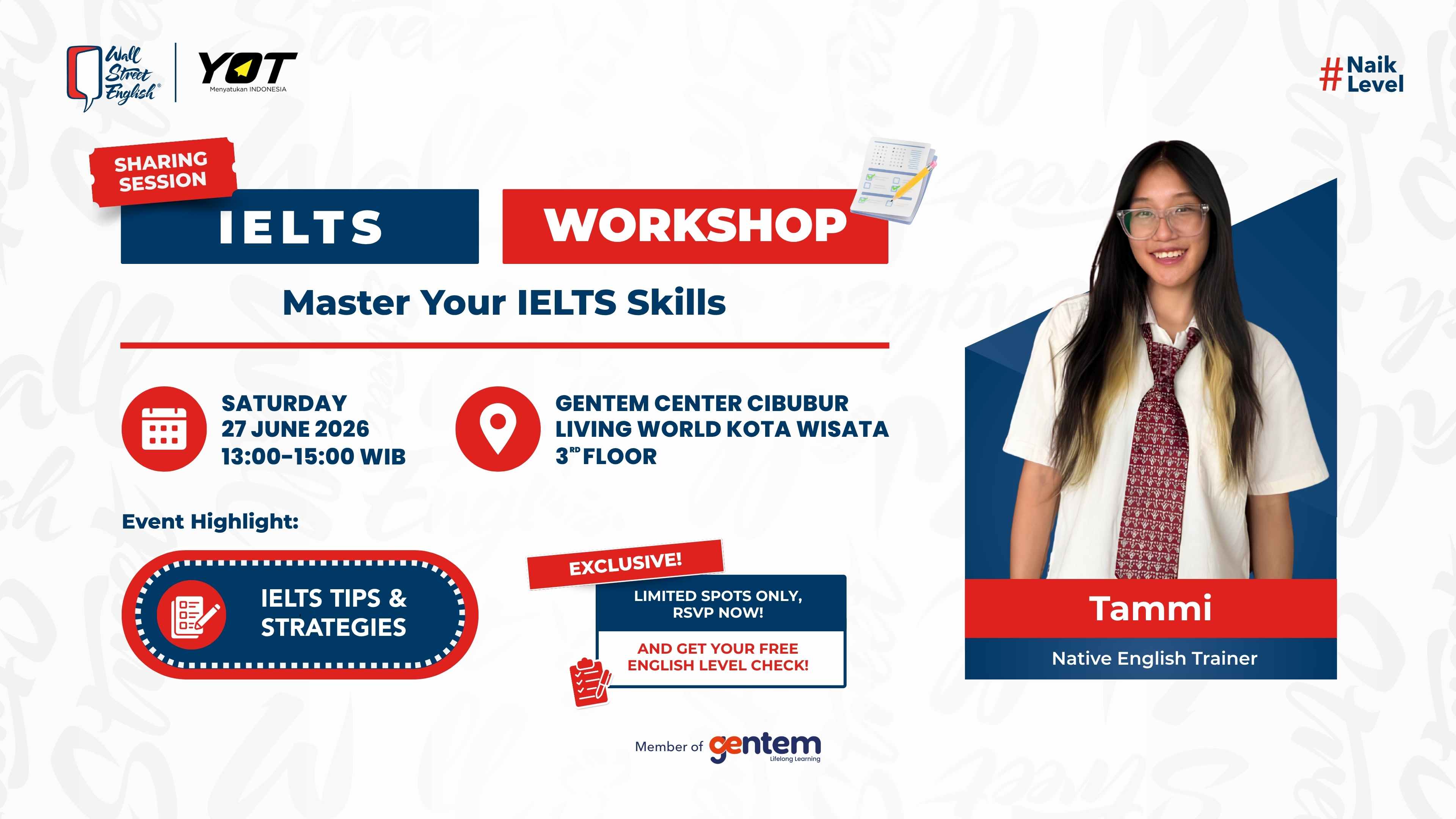 IELTS Workshop | Young On Top Partner Session