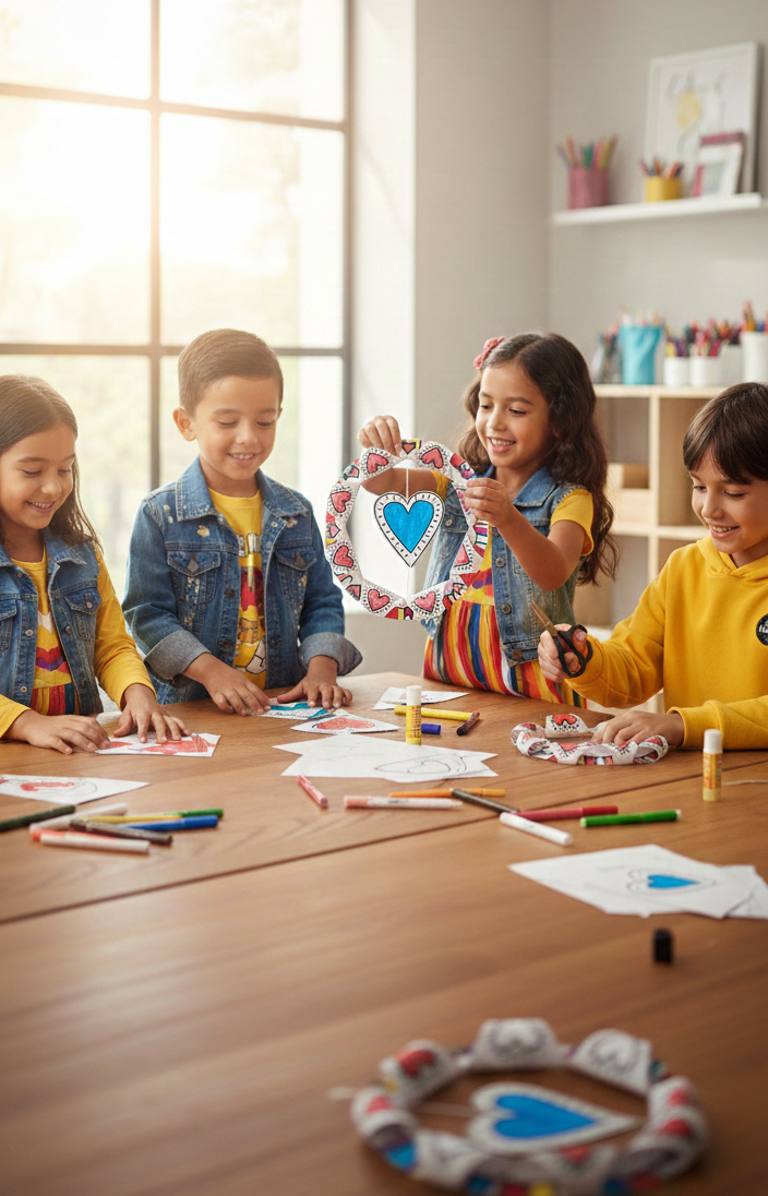 Project Playdate: Designing A Heart Wreath