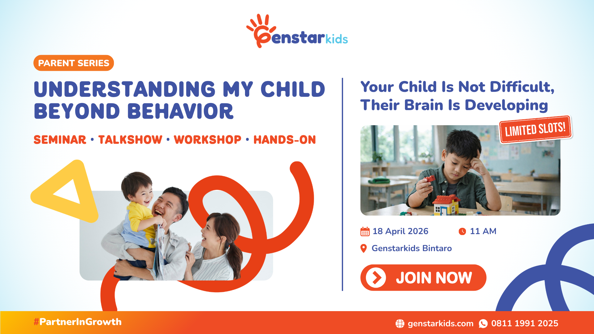 Parent Series: Your Child Is Not Difficult, Their Brain Is Developing