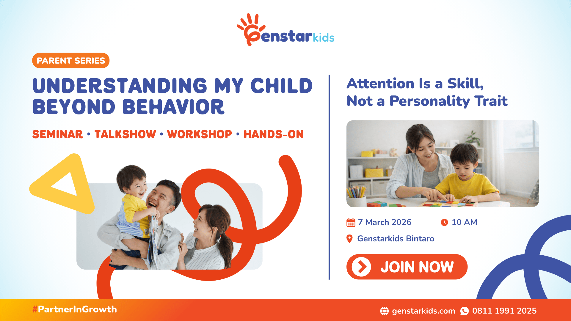 Parent Series: Attention is A Skill, Not A Personality Trait