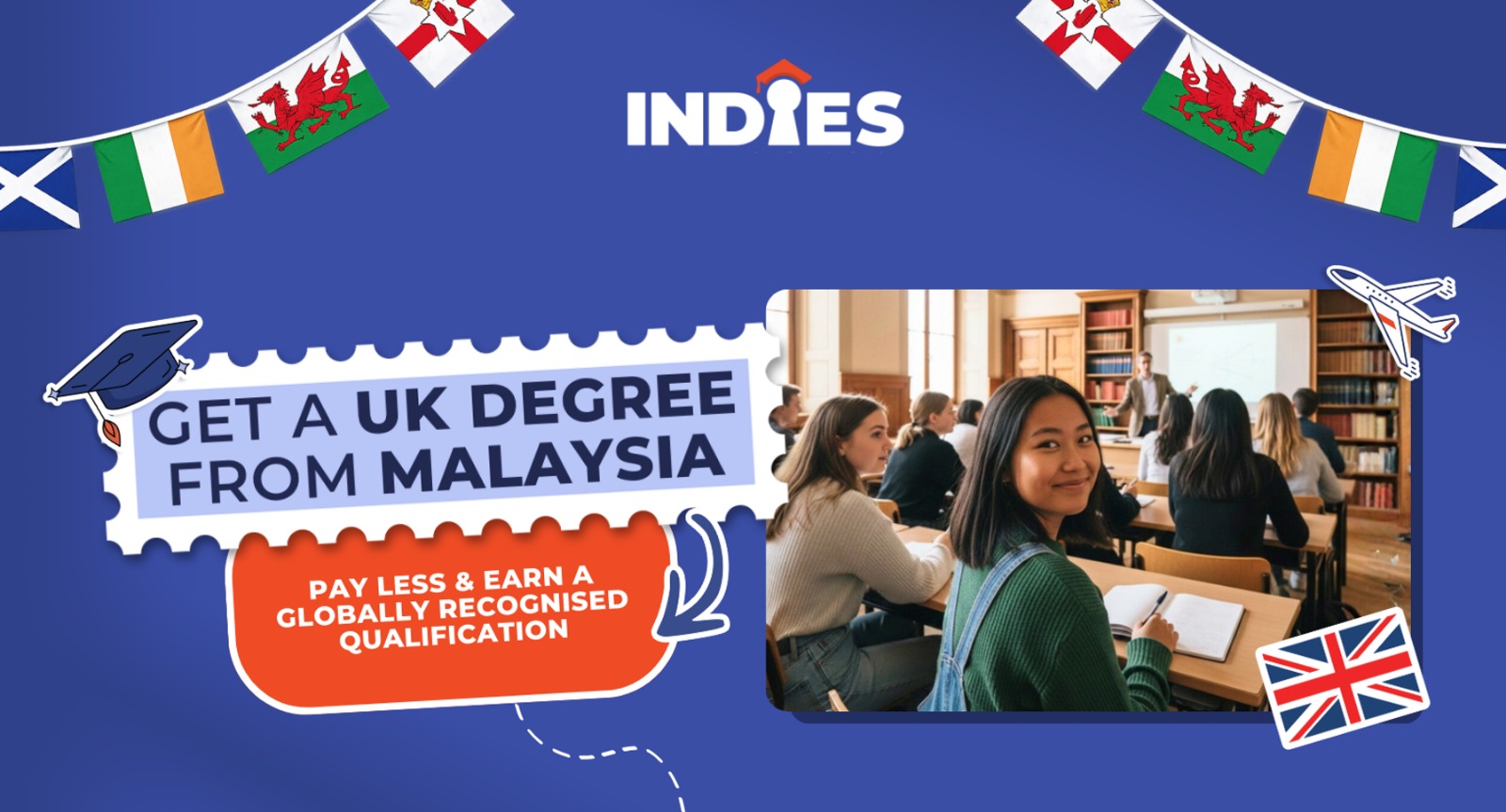 Get A UK Degree with Malaysian Cost