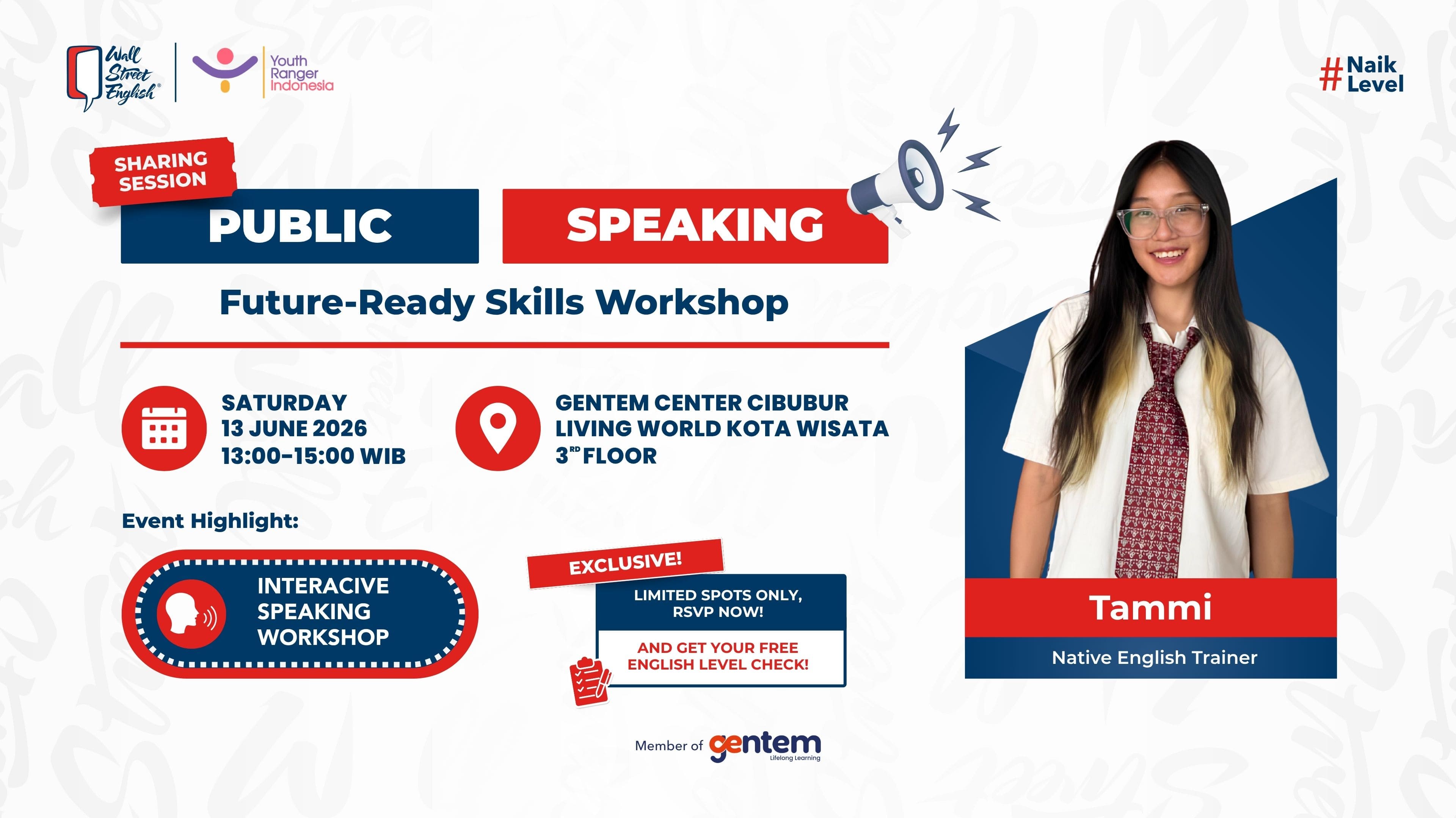 Public Speaking Seminar | Youth Ranger Indonesia Partner Session
