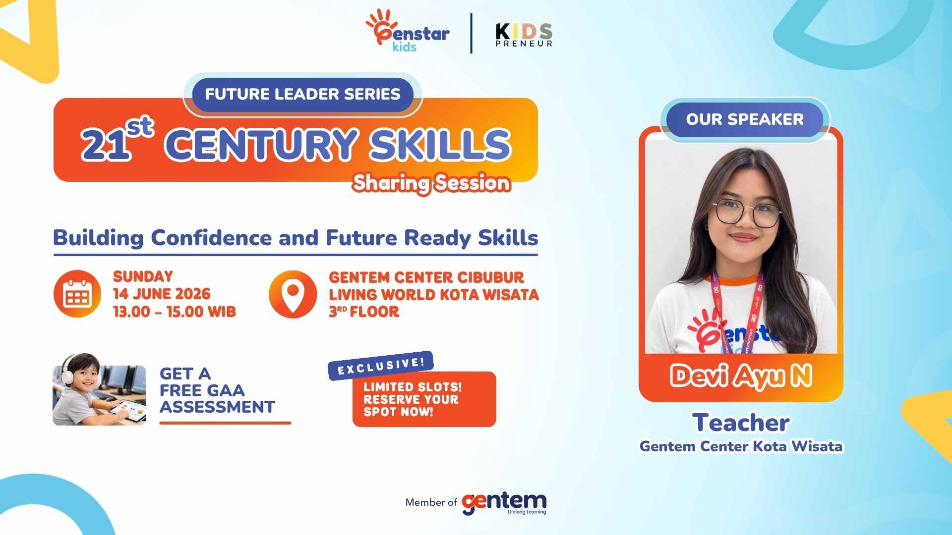 Future Leader Series: 21st Century Skills | Kidspreneur Community Partner Session