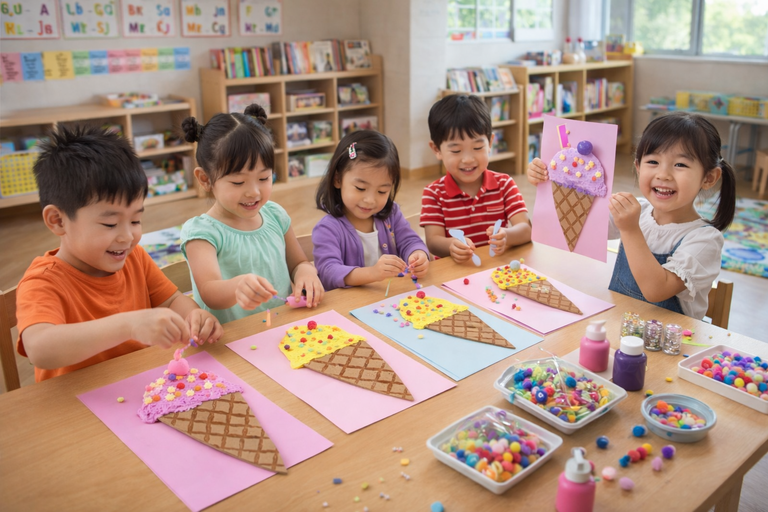 Project Playdate: Melted Ice Cream