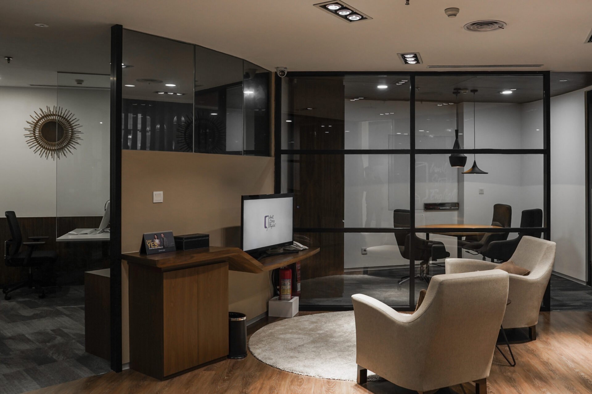 VIP Lounge Wall Street English, area utama
